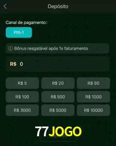 deposits 77JOGO